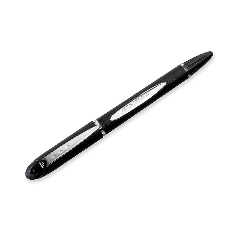 uni-ball Jetstream Ballpoint Pens, Bold Point (1.0mm), Black, 3 Count