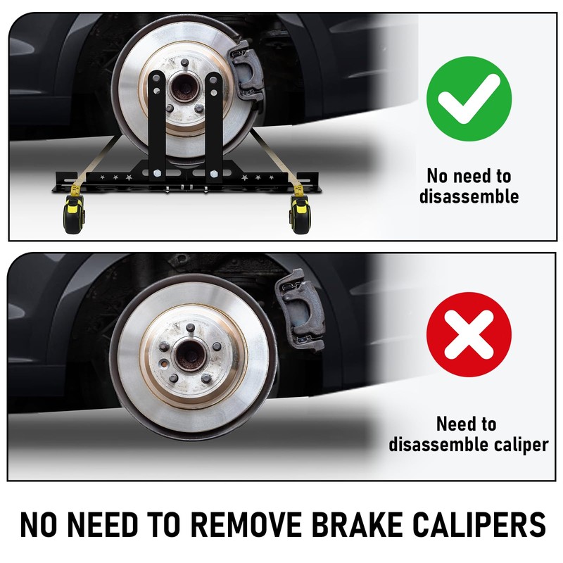 FODAHRWS 2 Pack Wheel Alignment Tool with Connection Sheet, Heavy