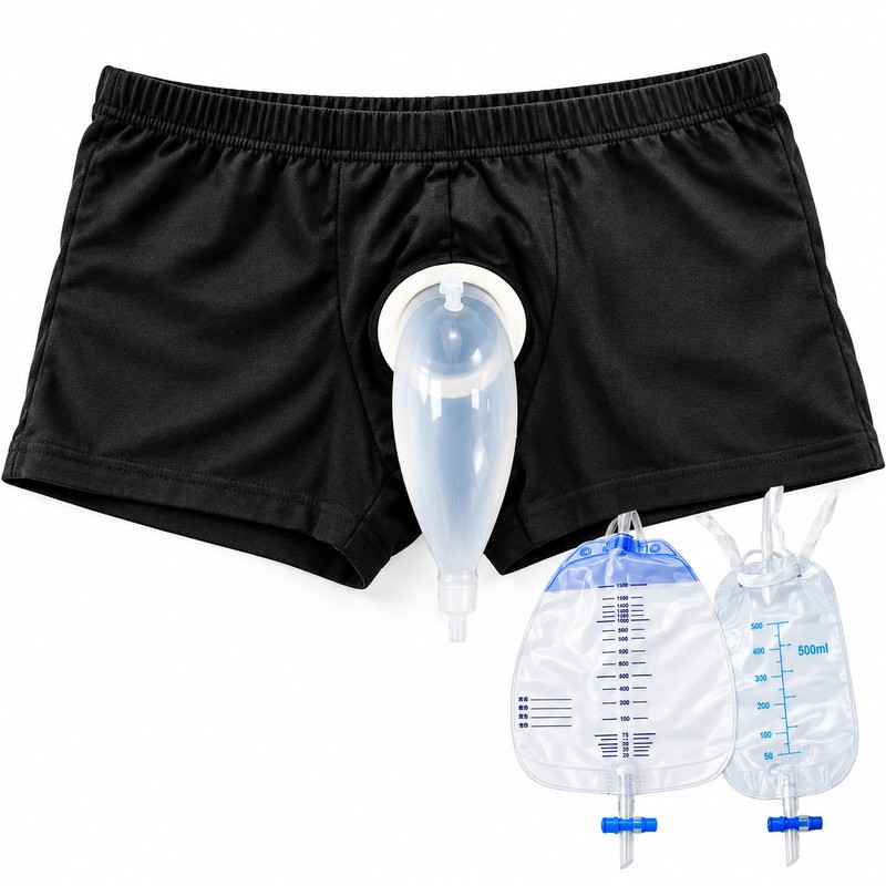 Reusable Male Urine Collector Kit for Daily Care – Wearable