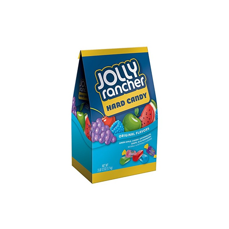 JOLLY RANCHER Hard Candy, Assorted, 60 Ounce (Pack of 2)