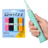 BAIHUALIN Whizz Badminton Tennis Racket Grip Tape (Pack of 4) - Sticky/Quick Drying/Soft Feel - Squash Overgrip Pickleball Grip, Multi-Colour