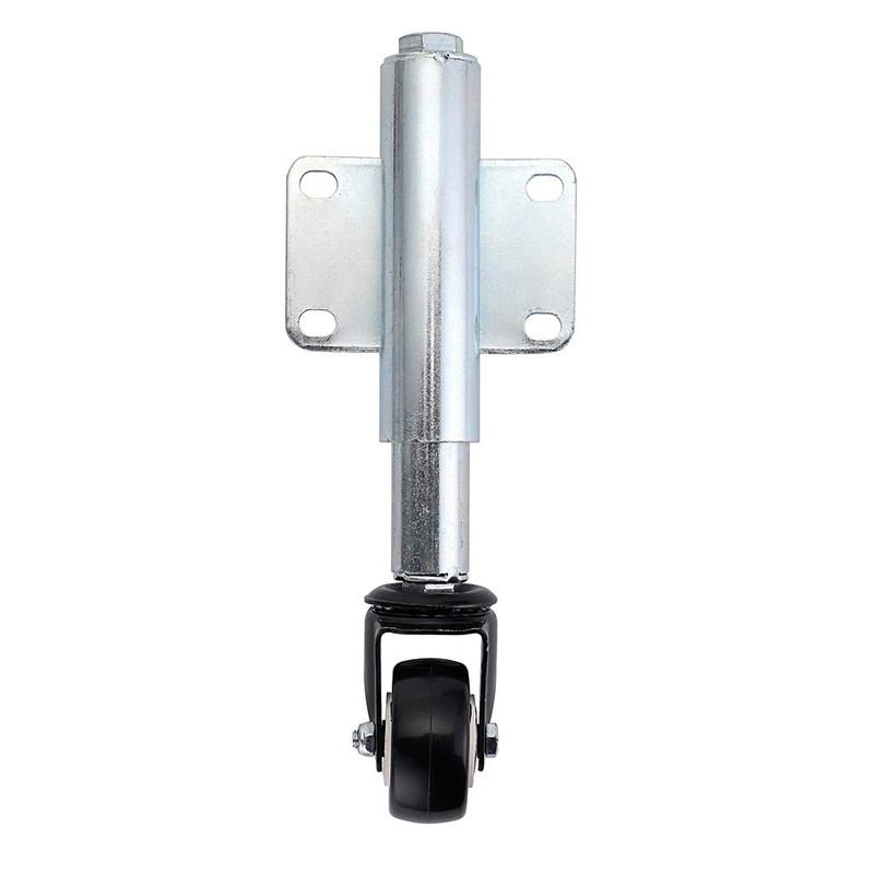 Skelang 2" Spring Loaded Gate Caster, Retractable 2-1/2" Swivel Wheel