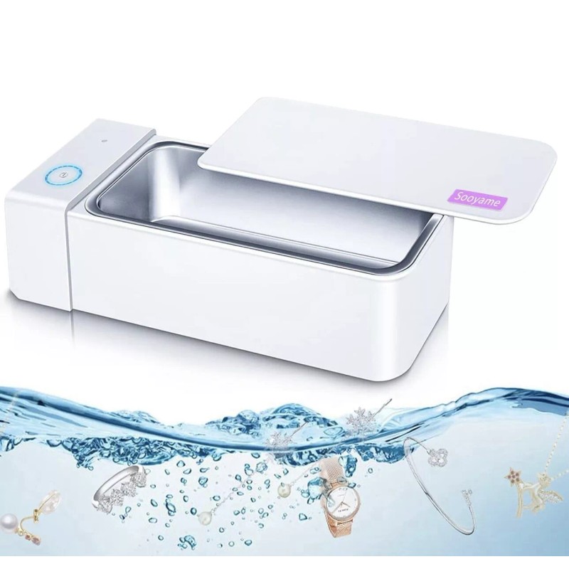 LONOVE Ultrasonic Jewelry Cleaner- Cleaner Machine Silver Jewelry Silver Rings
