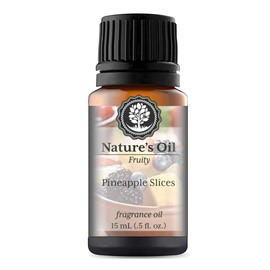 Pineapple Slices Fragrance Oil (15ml) for Diffusers, Soap Making, Candles, Lotion, Home Scents, Linen Spray, Bath Bombs, Slime