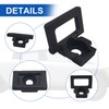 MXSAG 2PCS 90 Degree Rotating D Rings for Cybertruck Flat