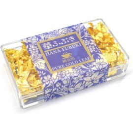 Gourmet Sommelier Edible Gold Foil (Edible Gold Foil / Kanazawa Pure Gold Foil Flakes for Cooking and Desserts) (2 Pieces)