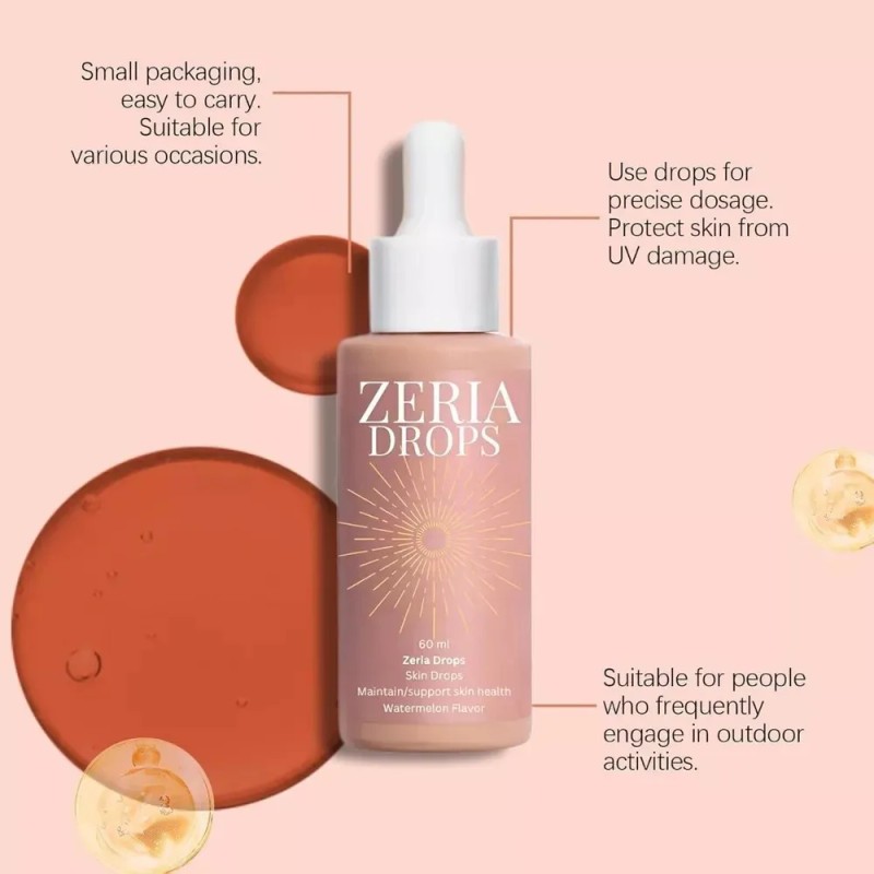 Gotas Autobronceadoras Zeria, Gotas Autobronceadoras Zeria