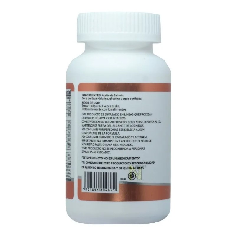 Aceite De Salmón Noruego (90 Caps) Naturalhealth