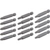 CRAFTSMAN 2-in Phillips, Square/Robertson Torx Screwdriving Drill Bit Set (15