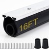 BOWSEN Heavy-Duty U+O Ring Universal Garage Door Bottom Seals Weatherstrip