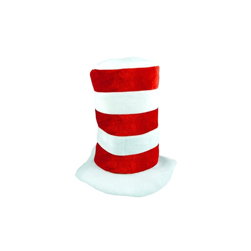 NuJake Children's Cat Themed Red & White Striped Hat &