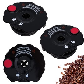 Podoy 119367 Reusable Coffee Filter Cover Lid Compatible with Keurig My K-Cup 2.0 Series K200 K250 K300 K350 K400 K450 K460 K475 K500 K550 K560 K575 Brewers (3 Pack)