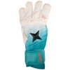 Derbystar Aqua v23 Goalkeeper Gloves White Turquoise Black 10