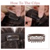 Prasacco Pack of 40 Hair Extensions Clips, Wig Clips, Hair