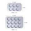 Caraway Nonstick Ceramic Muffin Pan Set - 2x 6 Cup