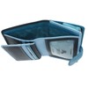 Visconti Leather Rainbow Collection Bali Purse RFID Blocking RB40 Blue