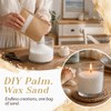 JONERAY Candle Sand, 1lb Unscented Sand Candles with 10 Wicks,