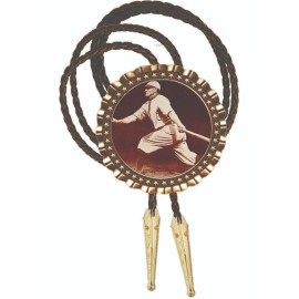 Neckties clothing accessories photo art custom made bolos Honus Wagner Baseball Legend Art Photo Bolo Tie Men's Accessory Neckties