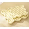 Fussy Cat Ceramic 'Lick Mat' Cat Slow Puzzle Feeder Bowl.