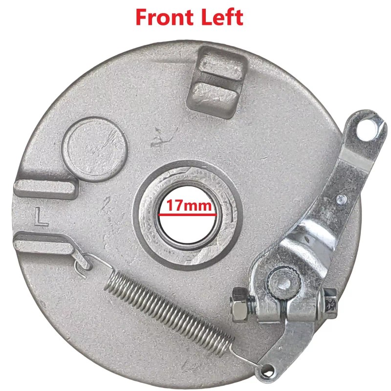 RedCap Front Left Wheel Hub with Brake Drum Assy for