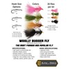 ALPHA and OMEGA - Woolly Bugger Fly KIT (20 Flies)