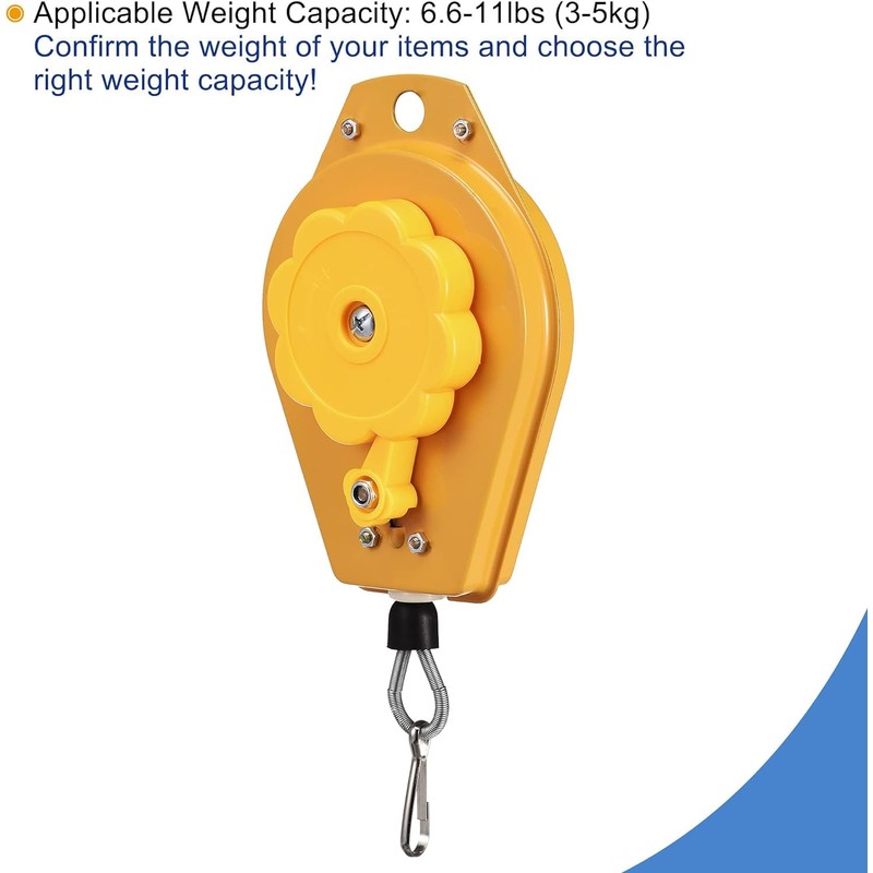 Fyearfly Spring Balancer Tool Fixture Holder, 3kg to 5kg Retractable