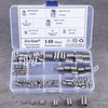 Wire Screw Sleeve Thread Repair Inserts Assortment Kit 304 Stainless