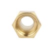 sourcingmap 3/4BSP Female Thread 19mm Hose Barb Brass Tubing Coupler