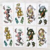 Yesallwas Tattoo Stickers, Dragon, Realistic Tattoo Stickers, Body Stickers, Long