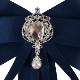 GraduationMall Uniforms Ribbon Tie, Ladies, Uniform Accessories, Ribbon, Brooch, Corsage, Large Bow Tie, School Style, Office Style, Office Wear, School Commute, School Entrance Ceremony, Graduation