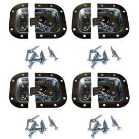 Penn Elcom 4 New 3758 Zinc Rack & Pedal Board Case Recessed Butterfly Latches …