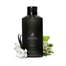 Aromaplan Hotel, Home Luxury Scents, Capri 5.07 Fl Oz (150ml) | Fragrance for Cold Air & Waterless Diffuser Oil | Home Luxury & Hotel Scent for Aromatherapy-USA Made, Bigger Bottle & Longer Lasting