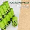 Ley's Compostable Dog Poop Bags, Plant-Based Biodegradable Doggie Waste Bags