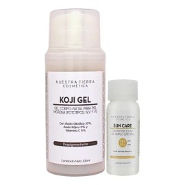 Gel Despigmentante Para Piel Morena Con Ácido Kójico Nuestra Tierra Cosmética