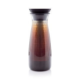 TUPPERWARE Brand Cold Brew Carafe - Coffee & Tea Container with Cover - Includes Brewing Mesh - Easy to Clean & Drain - BPA Free