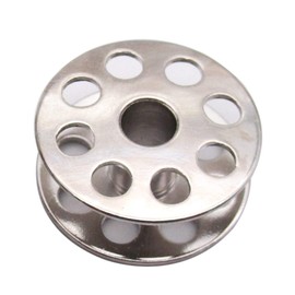 CKPSMS Brand - M Size Metal bobbins with Inner Hole Diameter just Short of 1/4inch(6mm) Compatible with/Replacement for CONSEW Brand 205RB,206RB JUKI Brand DNU-241,DNU-1541,DNU-1541S,LS-246 (10PCS)