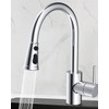 Hibbent Pull Down Kitchen Faucet Head Replacement, NSF/ANSI/CAN 61 &
