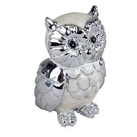 Formano Decorative Owl Pearl Large
