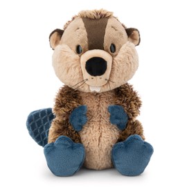NICI Cuddly Toy Flannelette Harry Woodsnacker 30 cm - Brown - Soft Plush Toy - Cute Stuffed Toy for Cuddling & Playing - Great Gift Idea for Children and Adults | 62270