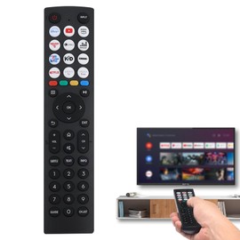 For Hisense Tv Remote Control,No Setup Required Universal Hisense Smart Tv Remote for Hisens e 4K HDTV LCD LED Smart TVs(BLACK）