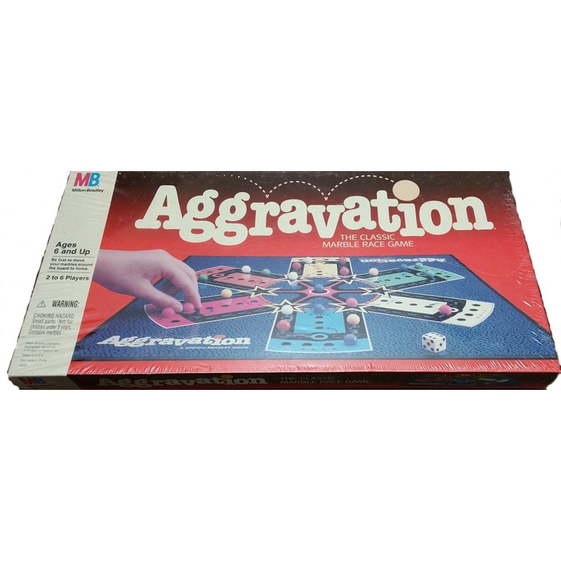 Aggravation Board Game 1989 Edition