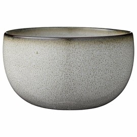 Lene Bjerre Amera Dessert Bowl, Grey, Ceramic