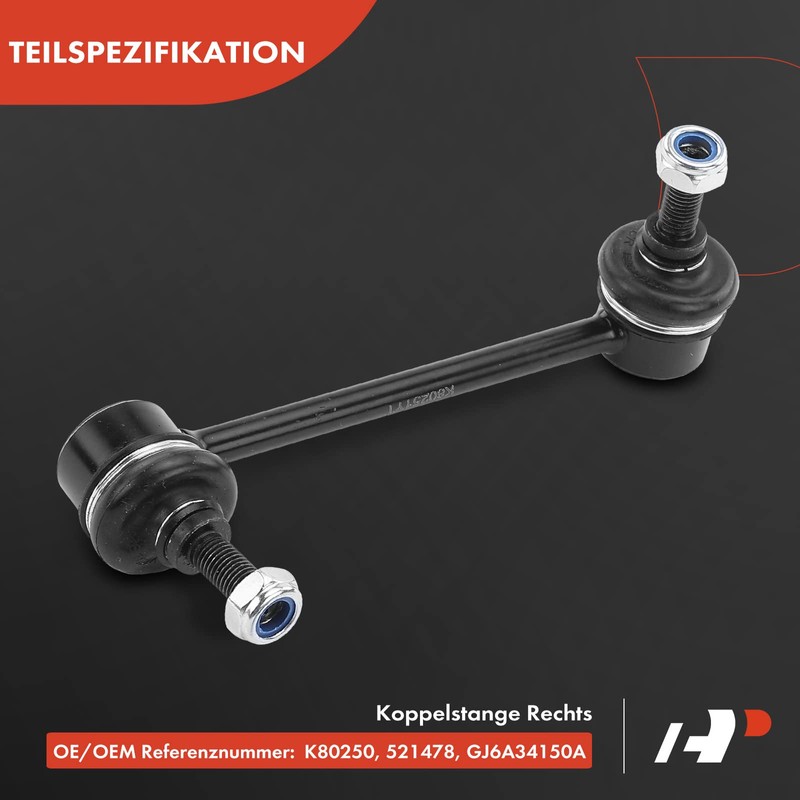 Frankberg 2 x Front Axle Coupling Rod Compatible with 6
