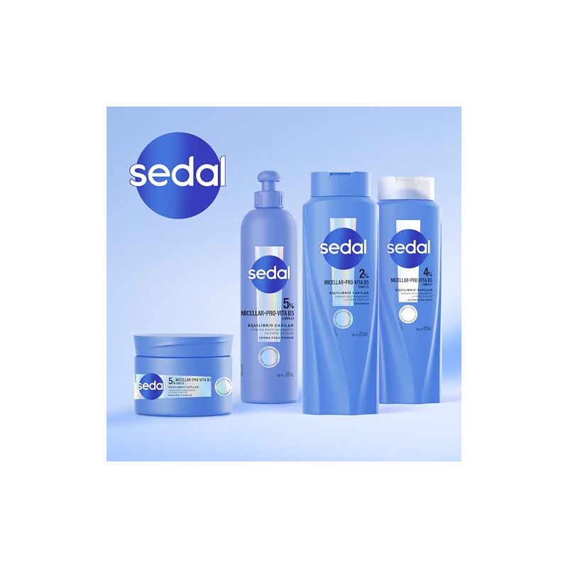 Crema para Peinar Sedal Hidra Micelar y Provitamina B5 300ml