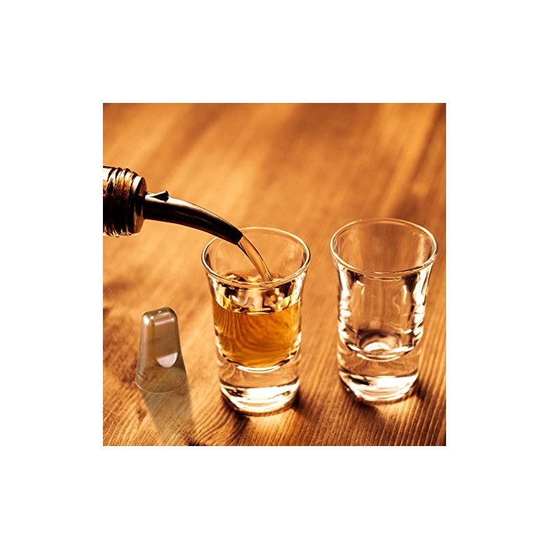 Chengu 60 Pieces Liquor Bottle Covers Pour Spout Covers Bar
