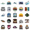 Kayak Kayaking Stickers |50 Pcs Canoe Kayaker Waterproof Vinyl Decals