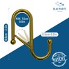 Blau Marité S-Shaped Hooks with Fall Protection System, Pack of