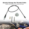 Throttle Cable Kit, Fits for Yamaha Blaster 200 1988-2006, Removal