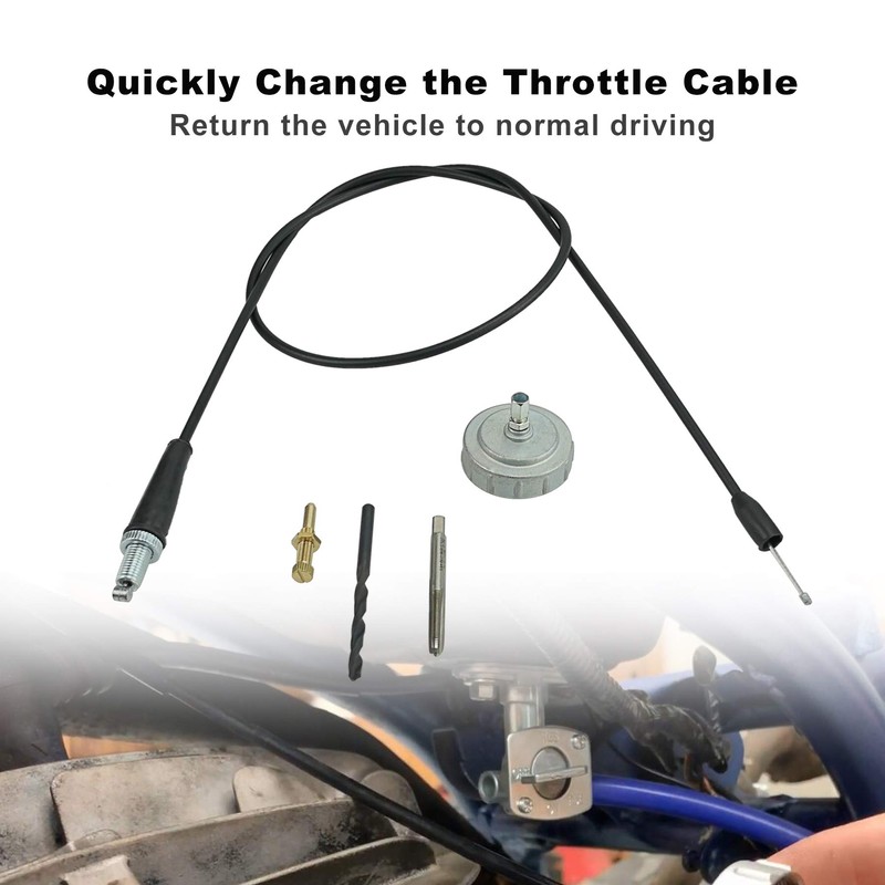 Throttle Cable Kit, Fits for Yamaha Blaster 200 1988-2006, Removal
