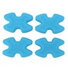 4pcs Bow Limb Dampener Wear Resistant Rubber Reducing Noise Vibration